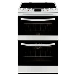 Zanussi ZCV48300WA Electric Cooker, White